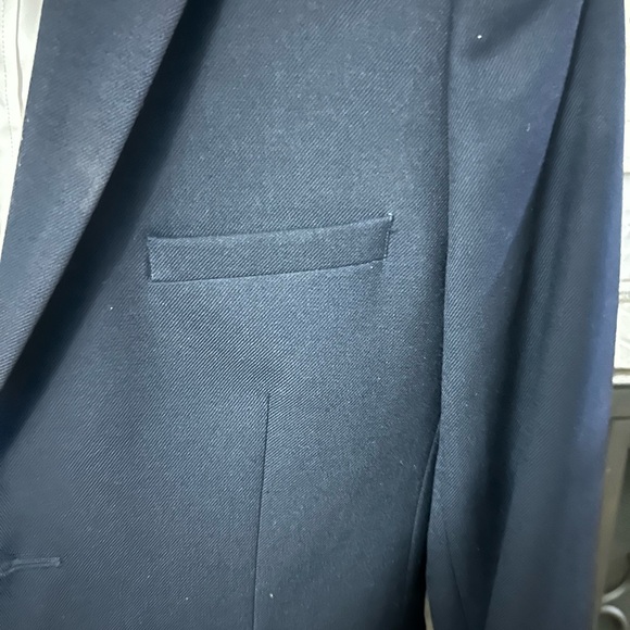 Big boys Nordstrom suit jacket. Good condition. First top button missing. - Picture 3 of 7